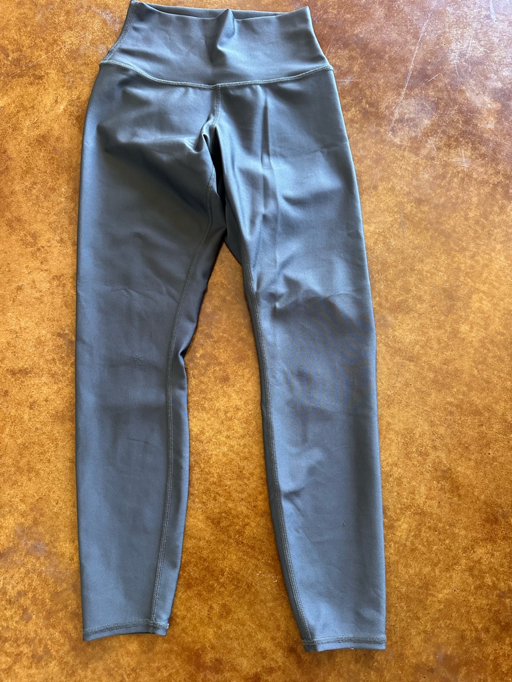 Alo 7/8 High-Waist Airlift Leggings Anthracite Dark Grey Hi-Rise Waisted Tights